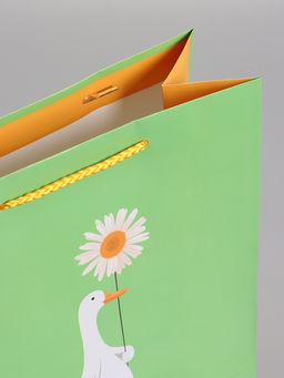 Пакет подарочный ламинированный «Ромашка», 26×12×32 см