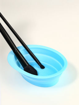 Ванночка - коврик для очистки кистей, 15×11 см, МИКС