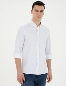 Saks Slim Fit Uzun Kollu G_mlek