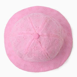 Панама детская «Нежность» MINAKU, цвет ярко-розовый, размер 48