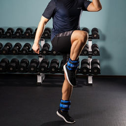 Утяжелители ONLYTOP, 2 шт. × 1.5 кг, цвет синий