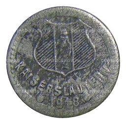 5 пфеннигов 1918 года Германия Нотгельд Кайзерслаутерн