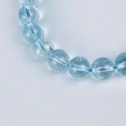 Браслет из голубого Топаза 18 см