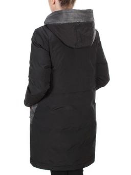 2090 BLACK Куртка зимняя женская AIKESDFRS (200 гр. холлофайбера) - Fashion фото 4