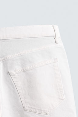 BERMUDA DENIM REGULAR FIT / Blanco roto - Zara фото 10