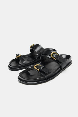 BUCKLED SANDALS - Zara фото 10