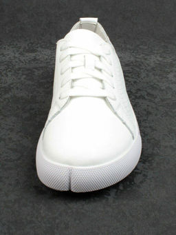 05-PDXL135-1 WHITE Кеды белые (натуральная кожа)