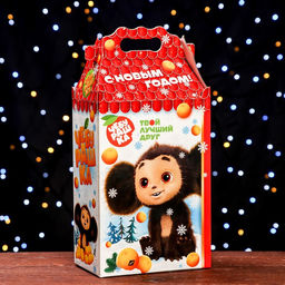 Подарочная коробка Чебурашка, 20,3 х 12,3 х 41 см