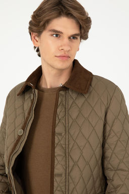 Мужское пальто цвета хаки - U.s. polo assn фото 2