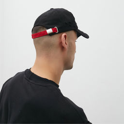 Бейсболка с вышивкой MINAKU, размер 58, чёрная