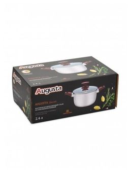 Кастрюля с крышкой AUGUSTA SPECIALE 18х10.5см 2.4л - Attribute фото 3