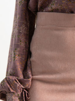 Юбка вельветовая Ялта (розовая) Ю15206-10М - Lt collection фото 8