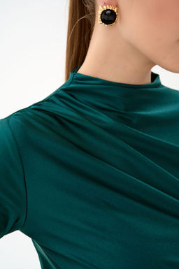 Лонгслив Нора (изумрудный) - Эльза фото 2