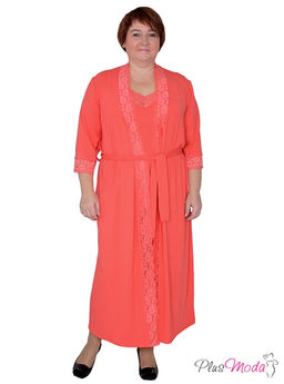 Халат-пеньюар Модель №400 размеры 44-84