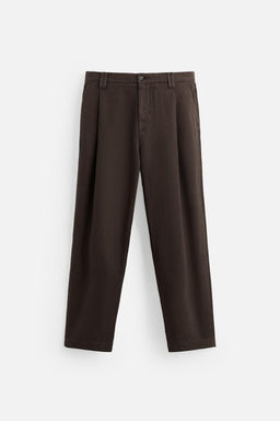 PLEATED FLOWING TROUSERS - Zara фото 8