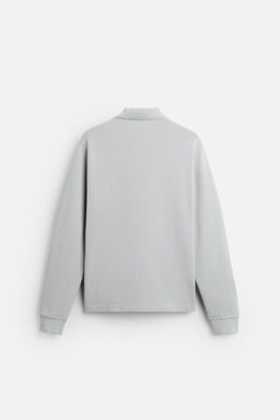 TEXTURED PIQUE POLO SHIRT - Zara фото 7