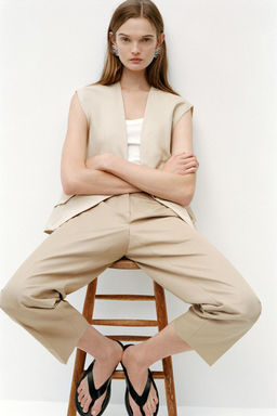 ZW COLLECTION WAISTCOAT JACKET - Zara фото 5