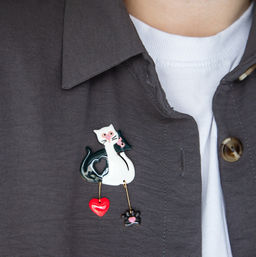 Брошь Арт. 3-3985-Y - MyGemma фото 4