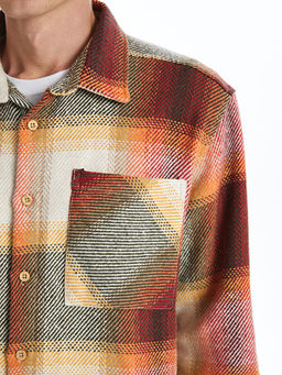 Regular Fit Uzun Kollu Ekose Erkek Oduncu G?mlek