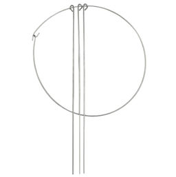 Кустодержатель круглый металл. d40см, ножки 70см