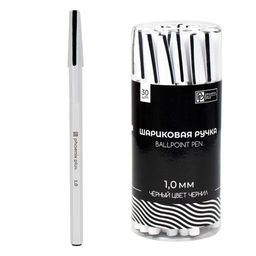 Цена за 30 шт. Ручка шариковая арт. 53277 / 30 ЧЁРНЫЙ