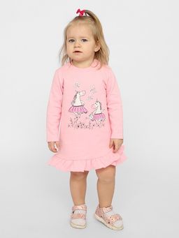 CRB wear/CSNG 63419-27-347 Платье для девочки,розовый/Ex.Cherubino  фото 2