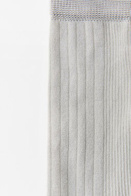 KNEE-HIGH PURL KNIT SOCKS - Zara фото 6