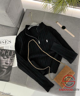 Свитер женский на полузамке - Bruno фото 2