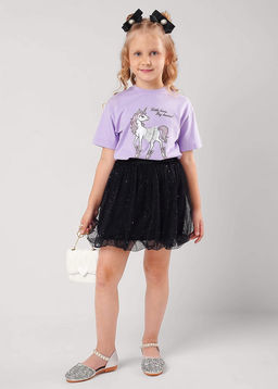 757258/26кд_п Футболка дев. (ЧЗ)