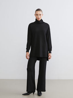 Bal?k?? Yaka Oversize Kad?n Tunik
