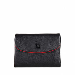 Кошелек 7007-15 black red Velina Fabbiano