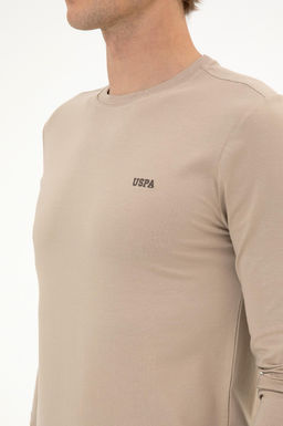 Erkek Koyu Bej Basic Sweatshirt Sepette S_rpriz _ndirim - U.s. polo assn фото 7