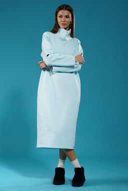 Теплое платье 4157 - Kivviwear фото 6