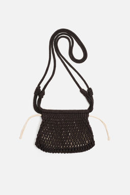 MACRAM_ CROSSBODY BAG - Zara фото 3