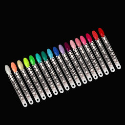 Гель лак для ногтей GLOW IN THE DARK, 3-х фазный, 8 мл, LED/UV, люминесцентный, цвет коралловый (12) - Queen fair фото 9
