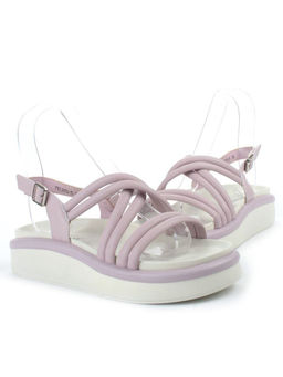 08-PEL270-5 VIOLET Босоножки женские (натуральная кожа)