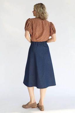 Джинсовая юбка - Looklikecat фото 3