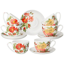 ЧАЙНЫЙ НАБОР LEFARD FRUIT BASKET НА 6 ПЕР. 12 ПР. 330 МЛ