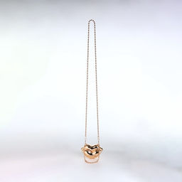 Сумка мини-клатч на магните, в форме губ, жёсткий корпус, на длинной цепочке, золотистая