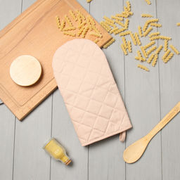 Варежка-прихватка Этель Kitchen цв.бежевый, 15х28см,саржа, 100% х/л  фото 5