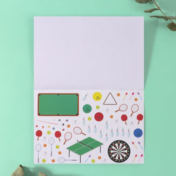 Наклейки в книжке «Спортик», 3 фона, 20.7×14.2 см