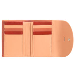 Итальянский женский кожаный кошелек DuDu серии Galapagos | пудровый - Dudubags фото 3