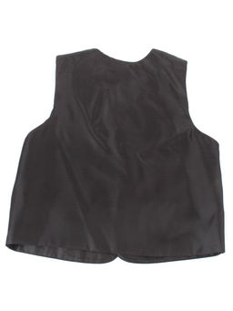 B-6 DK. GRAY Костюм тройка школьный для мальчика (65% шерсть, 35% хлопок)