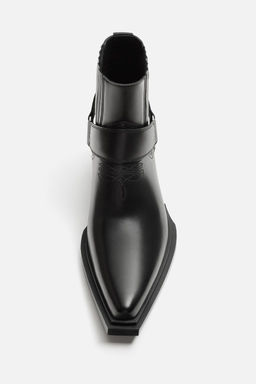 COWBOY BOOT WITH HARNESS - Zara фото 3