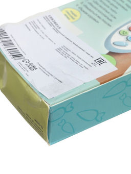 УЦЕНКА Музыкальный телефончик Крошка-моркошка синий, свет, звук