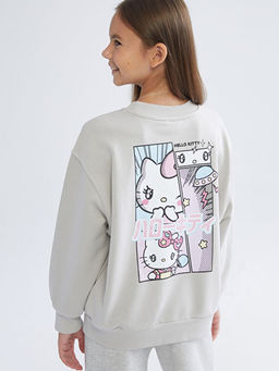 Hello Kitty Bask?l? K?z ?ocuk Sweatshirt