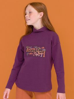 PELICAN, джемпер для девочек, Бордовый