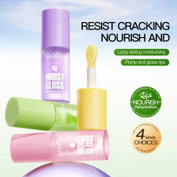 SADOER Масло-блеск для увлажнения и питание губ, персик