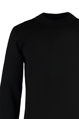 TRENDYOL MAN Siyah Slim Fit Dar Kesim Yar?m Bal?kc? Yaka Basic Kazak TMNAW21KZ0758 - Trendyolmilla фото 8