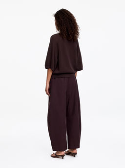 Top de punto con cuello de pico - H&m фото 3
